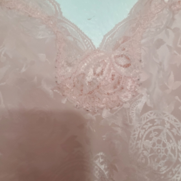 Vintage Victoria's secret gold lable pink slip nighty lingerie - Picture 8 of 13